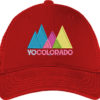 Yocolorado 3d puff Embroidery logo for Cap .