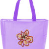 Flower Embroidery logo for Bag .
