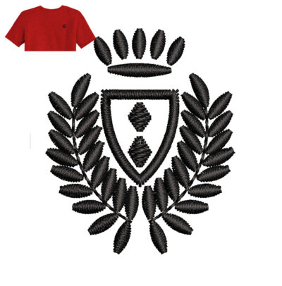 Best Shish Embroidery logo for T-Shirt .