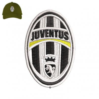Juventus Embroidery logo for Cap .