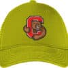 Comell Baseball 3d puff Embroidery logo for Cap .