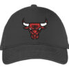 Chicago bulls 3D puff Embroidery logo for cap .