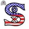 Sox 3d puff Embroidery logo for Cap .