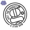 G Star Raw Embroidery logo for T-Shirt .