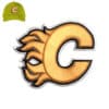 C Fire Embroidery logo cap .