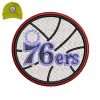 Best 76ers Embroidery logo for Cap .