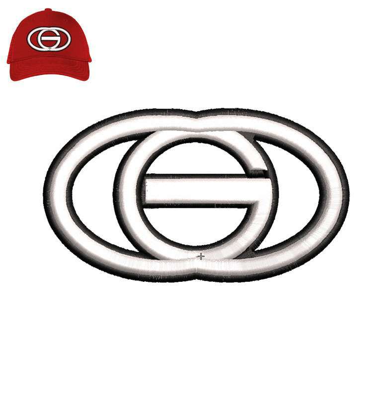 Georgia bulldogs 3dpuff Embroidery logo for Cap .