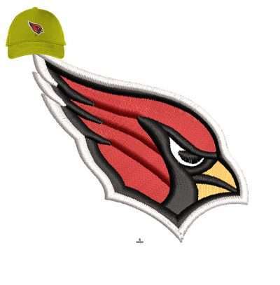 Arizona Cardinals Birds Embroidery logo for Cap .