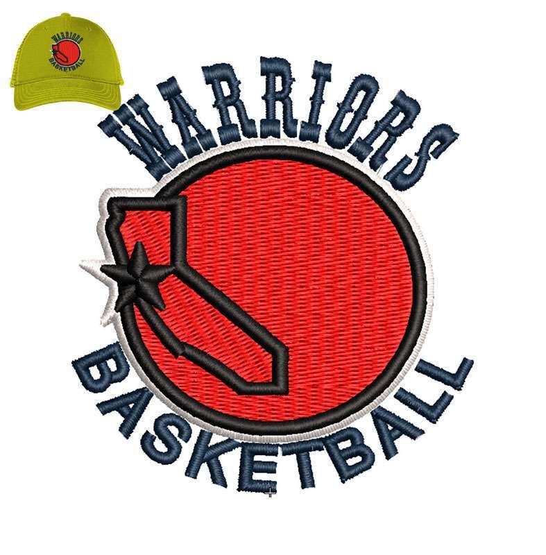 Merroirs Basketball Embroidery logo for Cap.