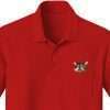 Best Cat Embroidery logo for Polo Shirt .
