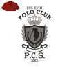 PCS Polo Club Embroidery logo for Polo Shirt .