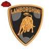 Best Lamborghini Embroidery logo for Polo Shirt .
