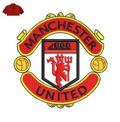 Best Manchester Embroidery logo for Polo Shirt .