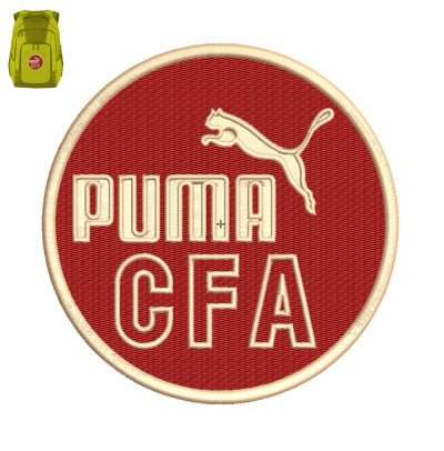 Best Puma Cfa Embroidery logo for Bag .