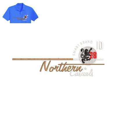 Best Narhari Embroidery logo for Polo Shirt .