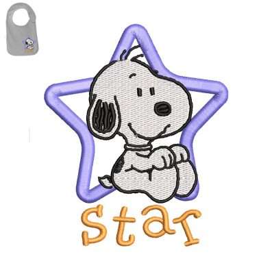 Best Star Embroidery logo for Baby Bib .