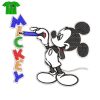 Best Mickey Embroidery logo for Baby T-Shirt .