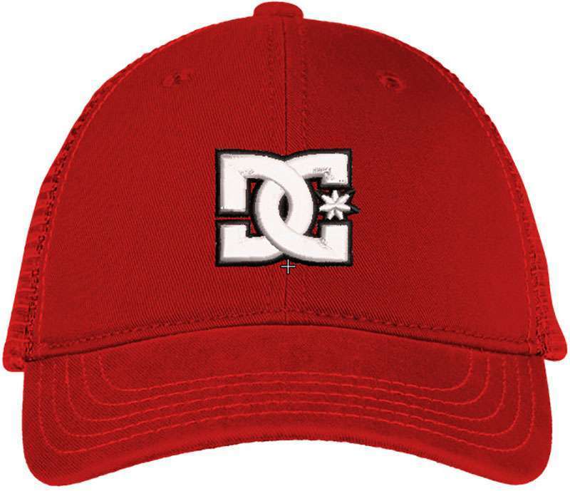 DC Shoes 3dpuff Embroidery logo for Cap .