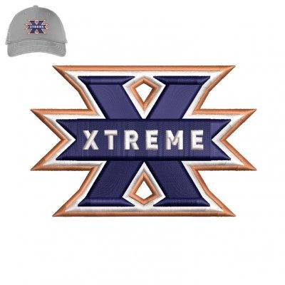 Xtreme 3dpuff Embroidery logo for Cap .