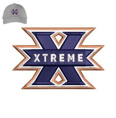 Xtreme 3dpuff Embroidery logo for Cap .