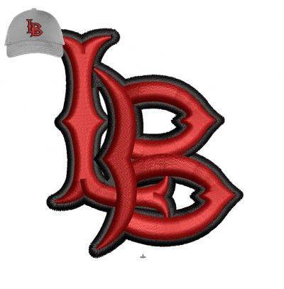 LB 3dpuff Embroidery logo for Cap .