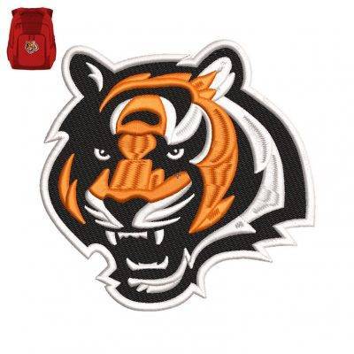 Best Tiger Embroidery logo for bag.