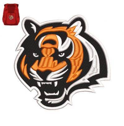Best Tiger Embroidery logo for bag.