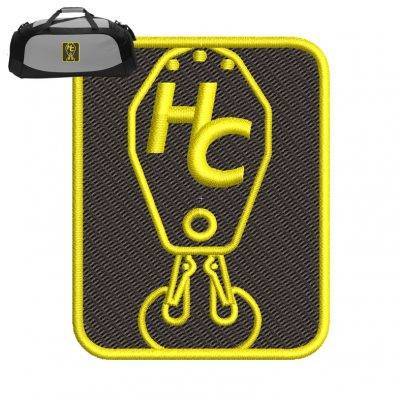 Best HC Embroidery logo for Bag .