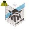 Best Mnyfc Embroidery logo for Jackte .
