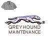 Greyhound Maintenance Embroidery logo for Polo Shirt .
