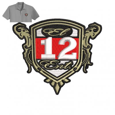 Best Children 12th logo for Polo Shirt .