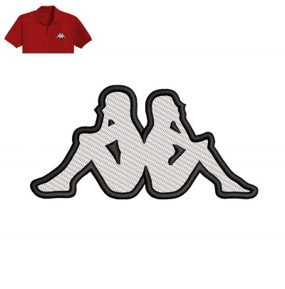 best Kappa Embroidery logo for Polo Shirt .