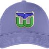 Hartford Whalers 3dpuff Embroidery logo for Cap .