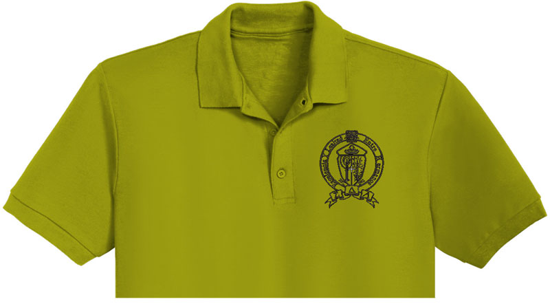 Best Exceiencia Embroidery logo for Polo Shirt .