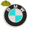 BMW Embroidery logo for Polo Shirt .