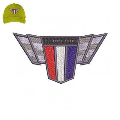 Best Camaro Embroidery logo for Cap .