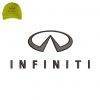 Infiniti Embroidery logo for Cap .