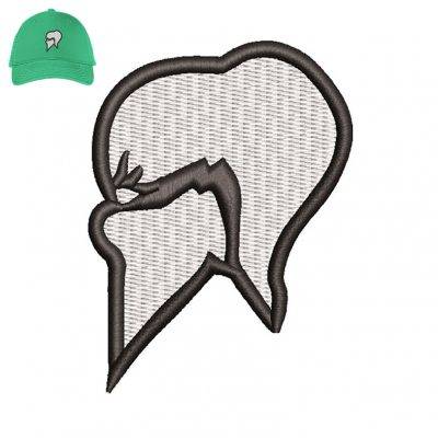 Face Patch 3dpuff Embroidery logo for Cap .