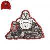 Laughing Buddha Embroidery logo for Cap .