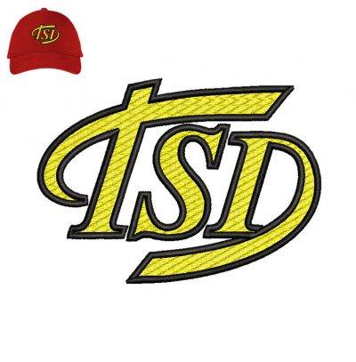 TSD 3dpuff Embroidery logo for Cap .