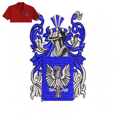 Vicente Lecuna Embroidery logo for Polo Shirt .