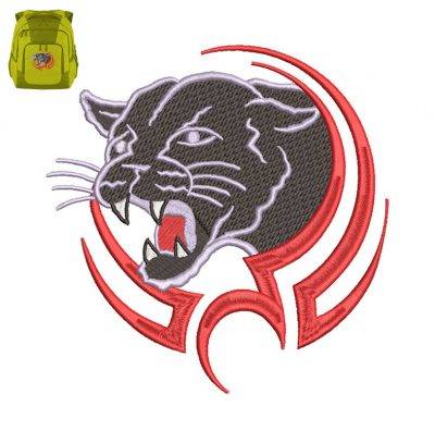 Westwood Panther Embroidery logo for Bag .