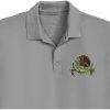 Mexican Coat of Arms Embroidery logo for Polo Shirt .