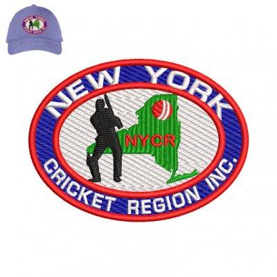 New York Embroidery logo for Cap .