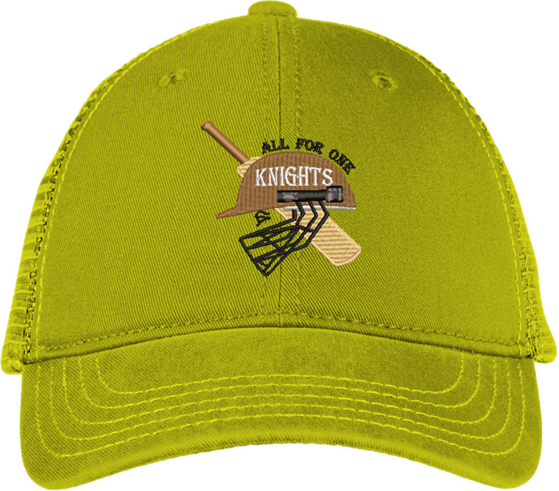 Best Knights Embroidery logo for Cap .