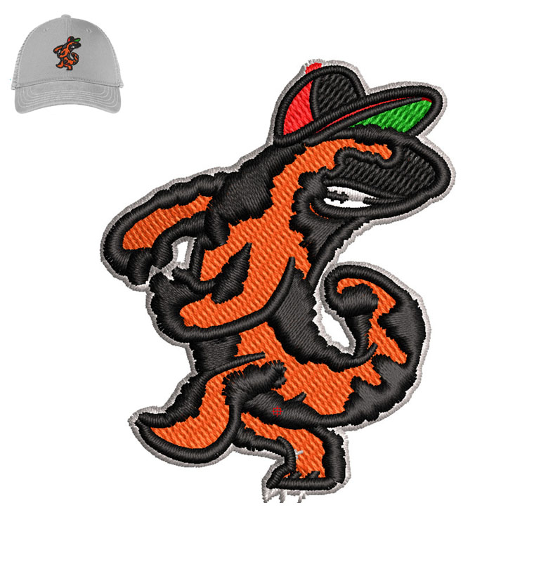 Best Fox Embroidery logo for Cap .