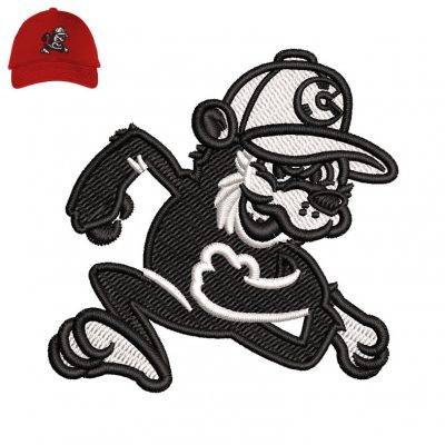 Cholo Monkey Embroidery logo for Cap .