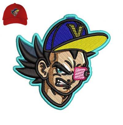 Muten Roshi man Embroidery logo for Cap .