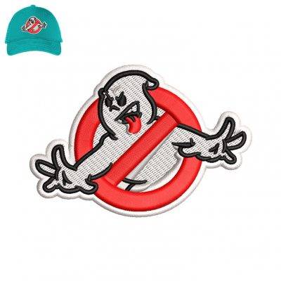 Ghostbusters Cosplay Embroidery logo for Cap .