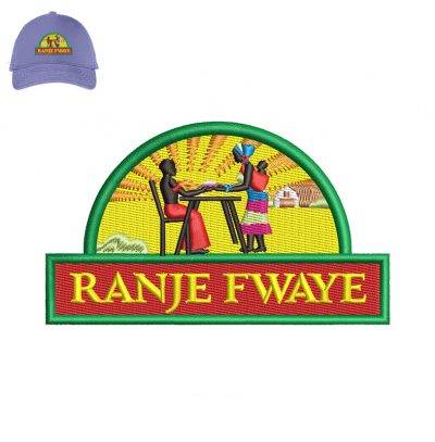 Ranje Fwaye patch Embroidery logo for Cap .